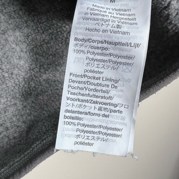 J. Crew Nordic vest in Polartec sweater fleece Gray Medium - Picture 9 of 13